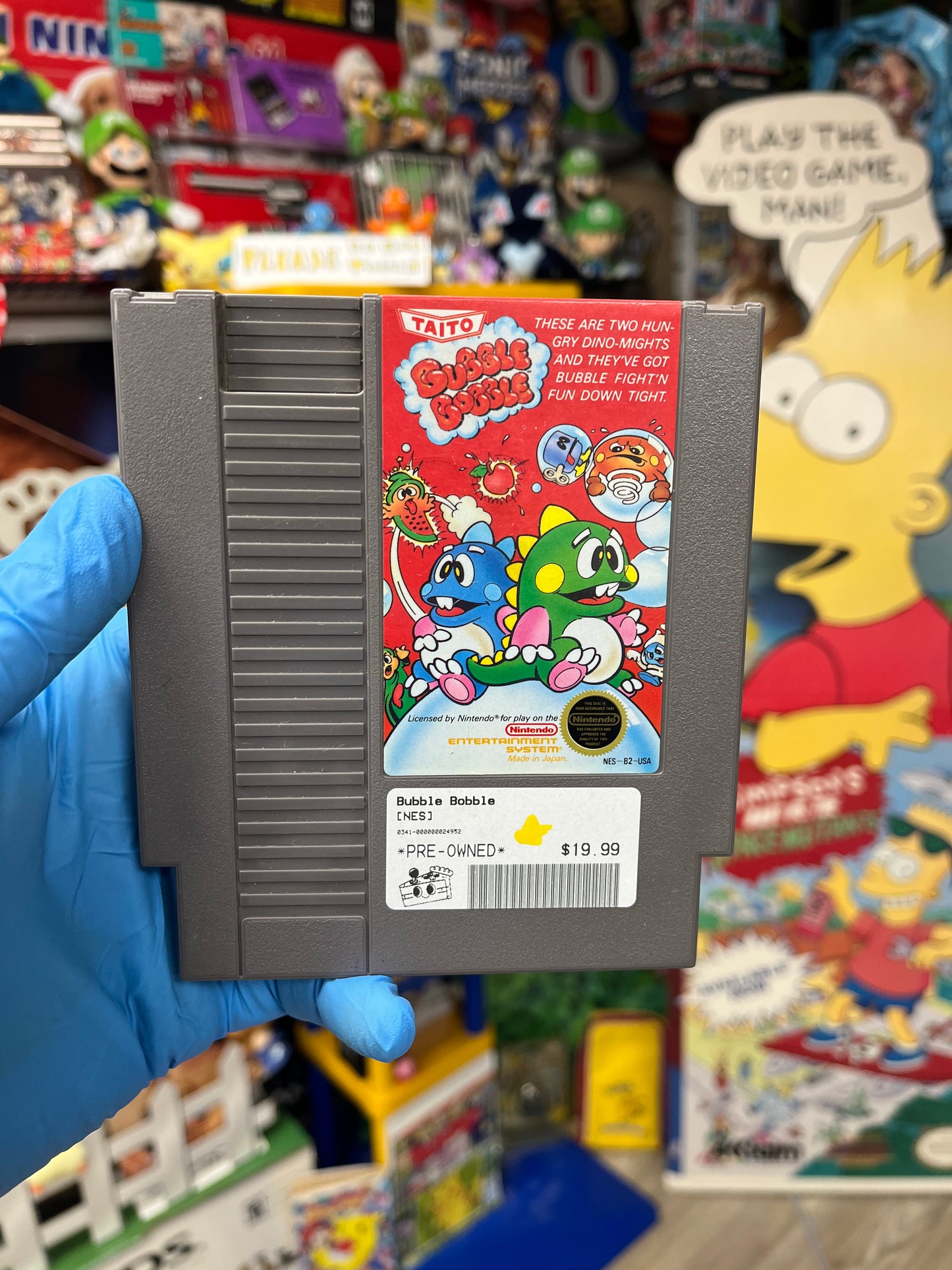 Bubble Bobble - NES Loose