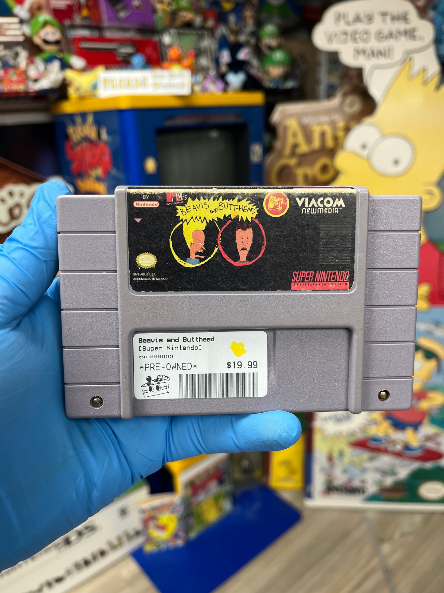Beavis and Butthead - SNES Loose