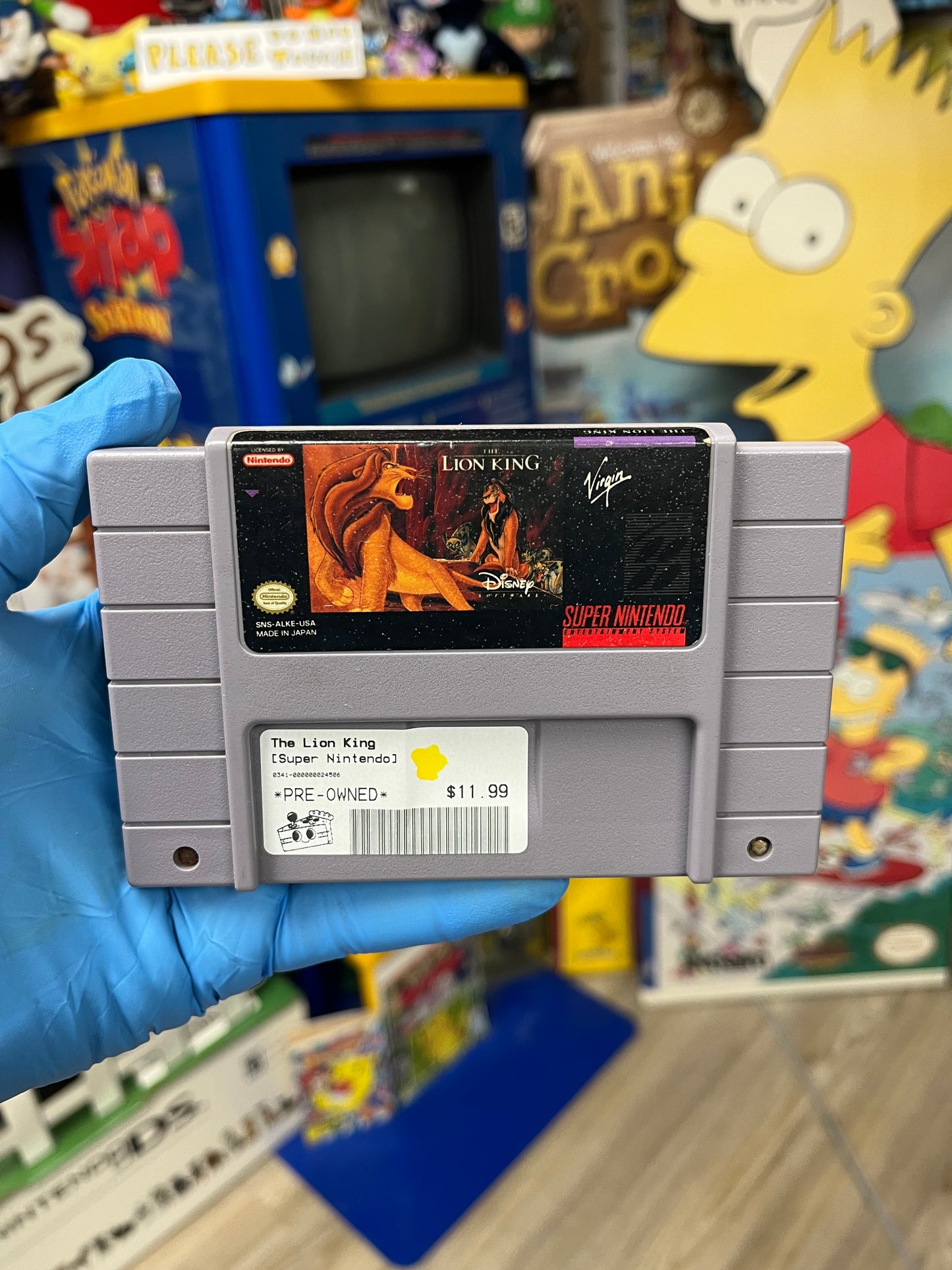 The Lion King - SNES Loose