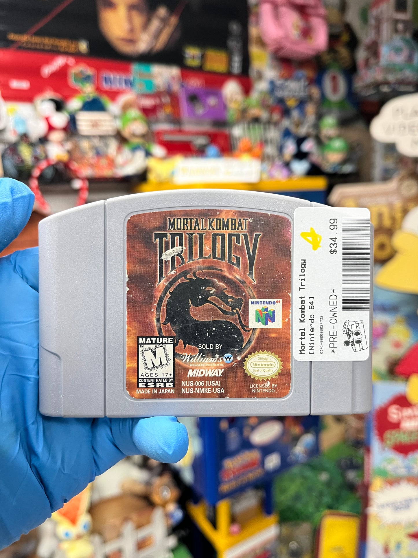 Mortal Kombat Trilogy - N64 Loose
