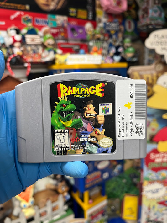 Rampage World Tour - N64 Loose