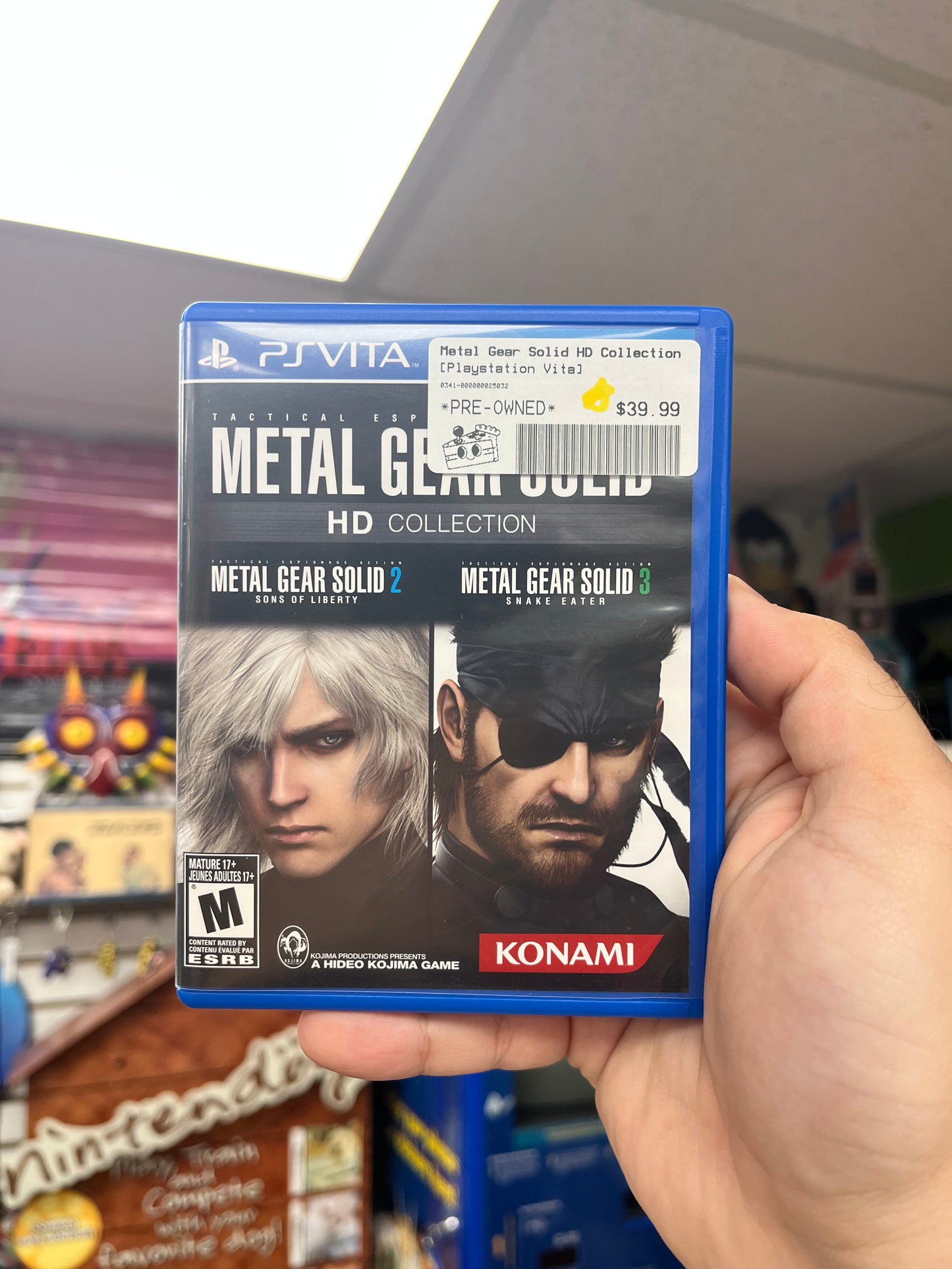 Metal Gear Solid HD Collection - PS Vita Boxed