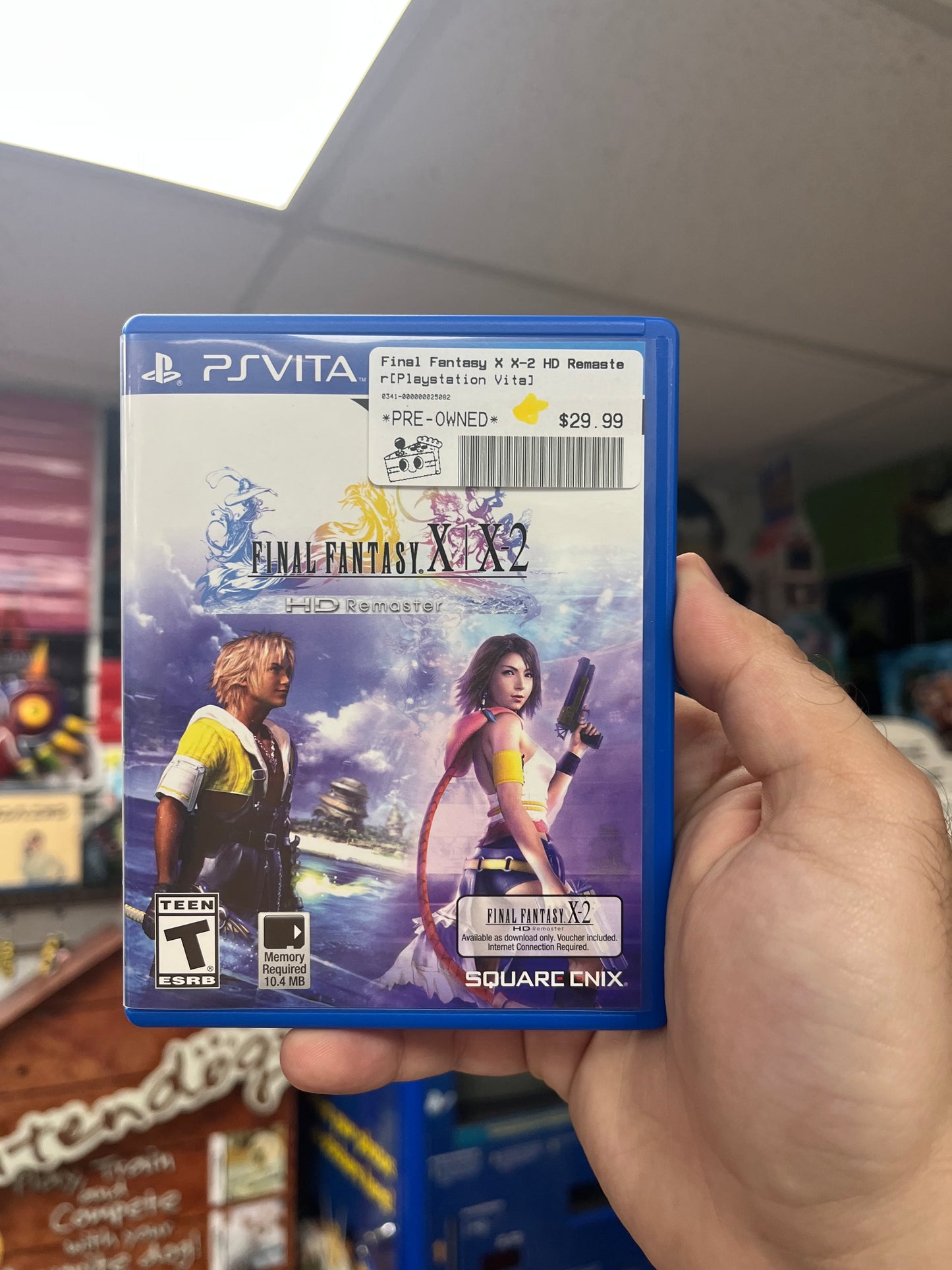 Final Fantasy X + X-2 HD Remaster - PS Vita Boxed
