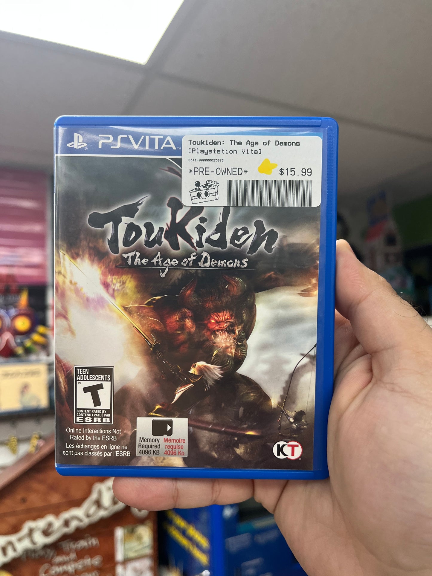 Toukiden: The Age of Demons - PS Vita Boxed