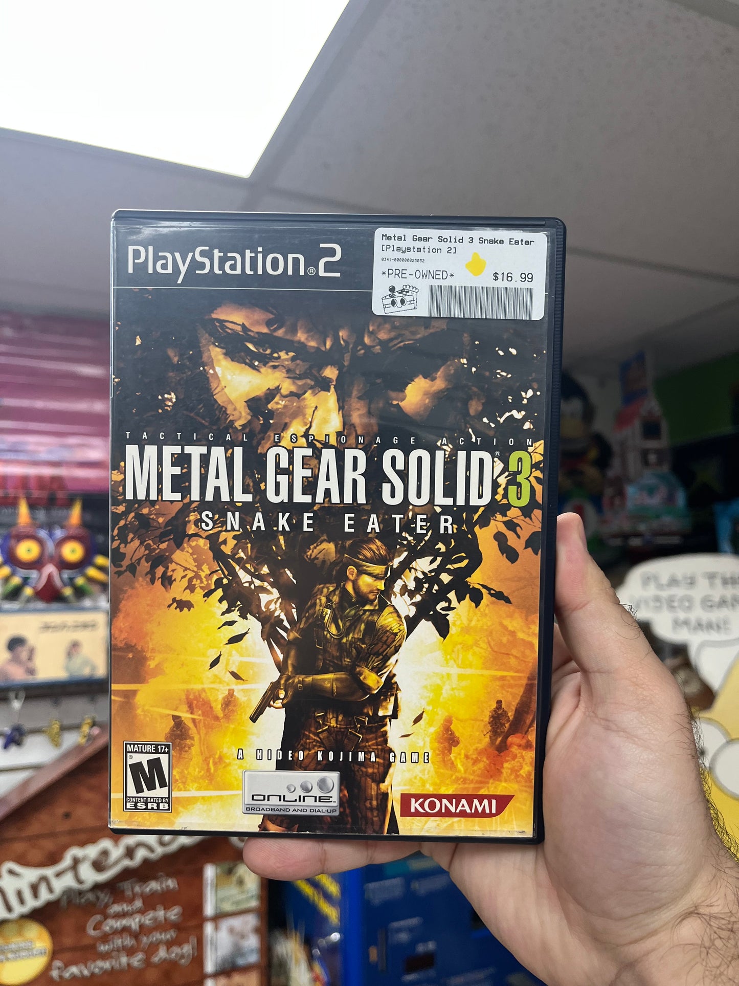 Metal Gear Solid 3: Snake Eater - PS2 Boxed