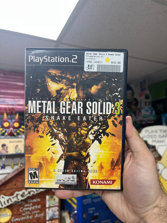 Metal Gear Solid 3: Snake Eater - PS2 Boxed