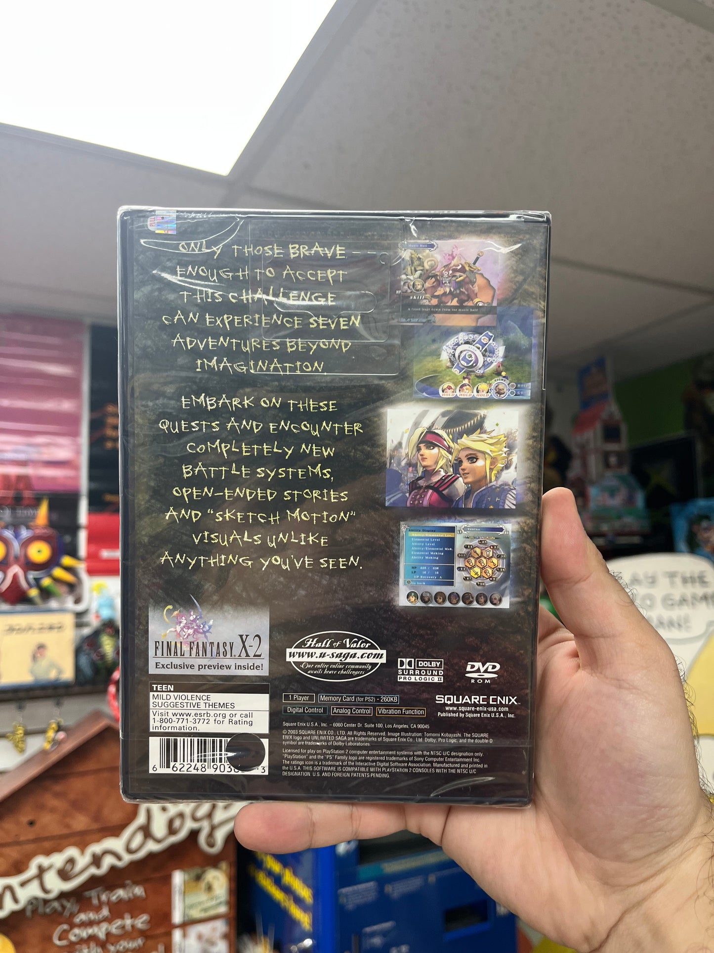 Unlimited Saga - PS2 Sealed