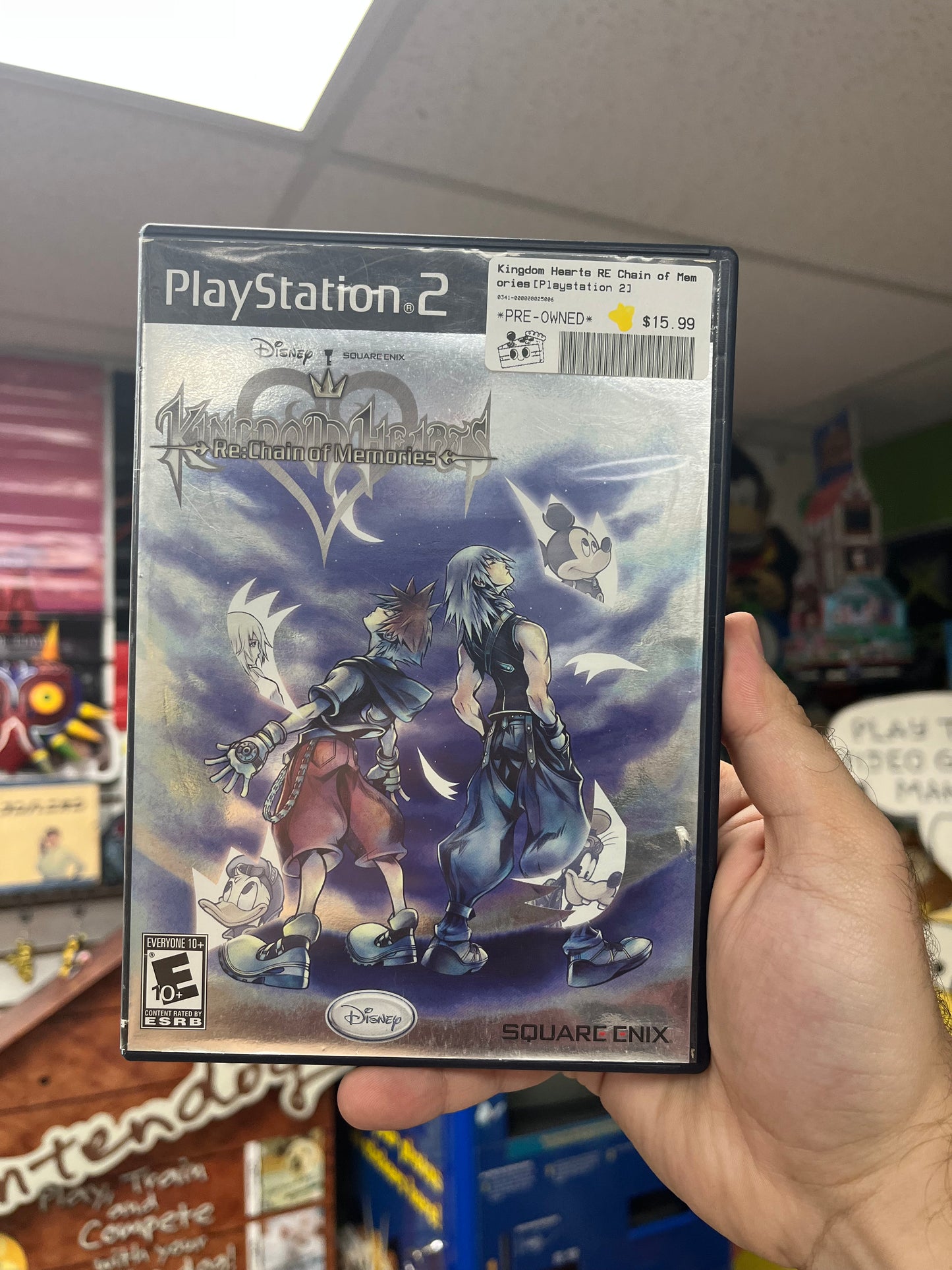Kingdom Hearts RE: Chain of Memories - PS2 CiB