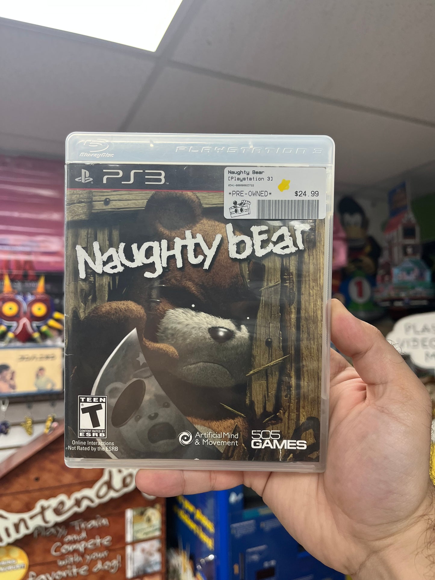 Naughty Bear - PS3 CiB