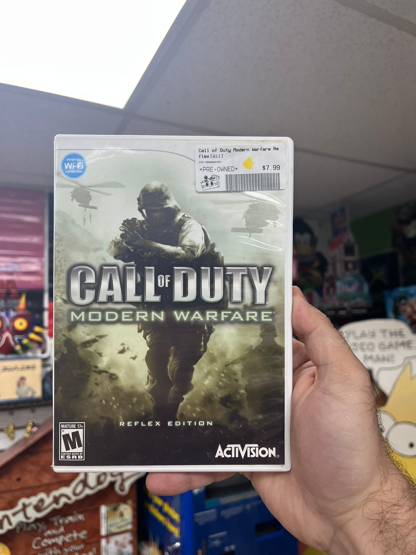 Call of Duty Modern Warefare Reflex Edition - Wii CiB