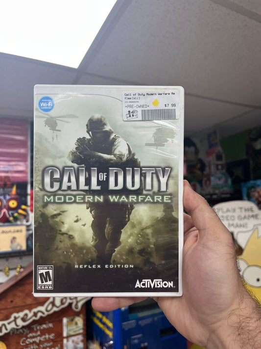 Call of Duty Modern Warefare Reflex Edition - Wii CiB