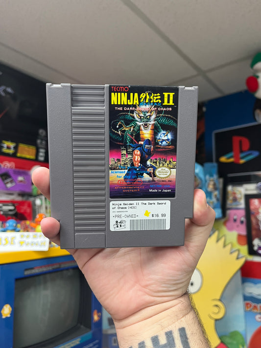 NInja Gaiden II The Dark Sword of Chaos - NES Loose
