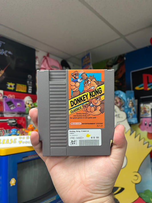 Donkey Kong Classics - NES Loose