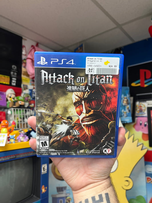 Attack on Titan - PS4 Boxed