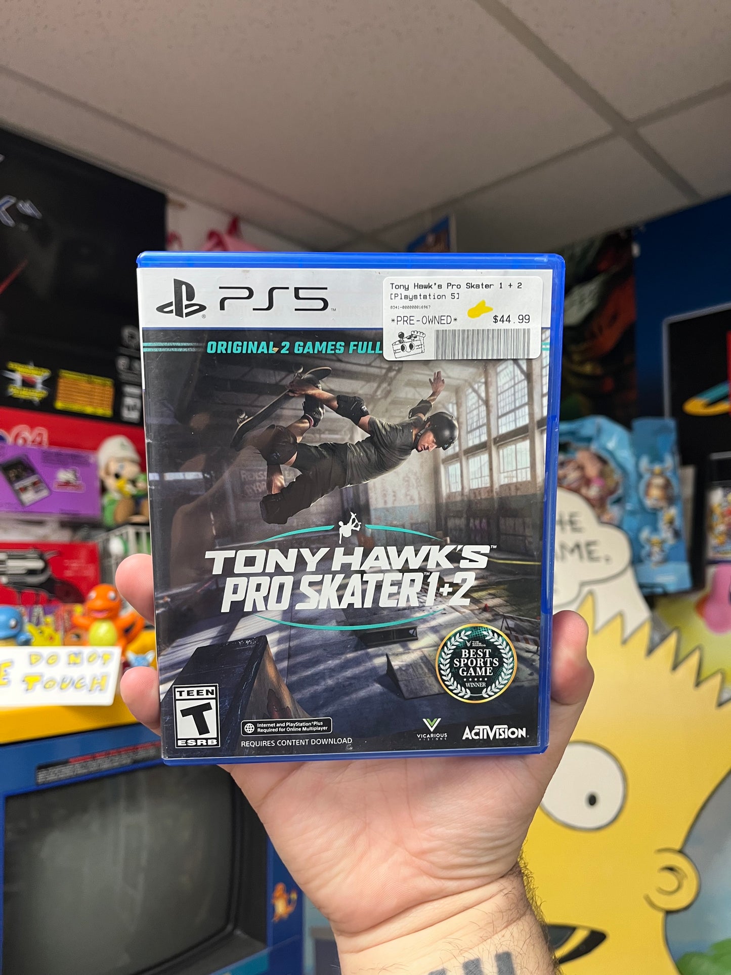 Tony Hawk's Pro Skater 1 + 2 - PS5 CiB