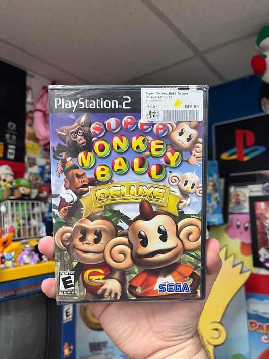 Super Monkey Ball Deluxe - PS2 Sealed