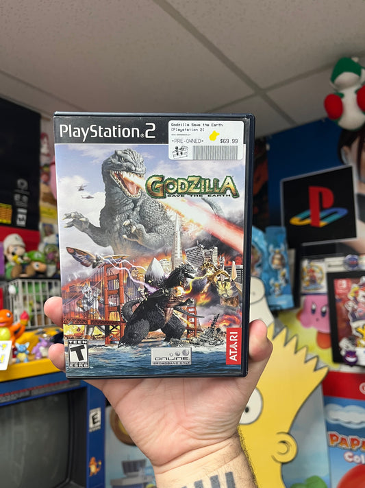 Godzilla Save the Earth - PS2 CiB