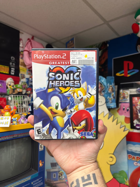 Sonic Heroes [Greatest Hits] - PS2 CiB