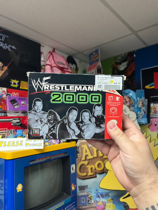 WWF Wrestlemania 2000 - N64 CiB