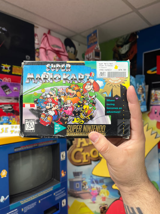 Super Mario Kart - SNES CiB