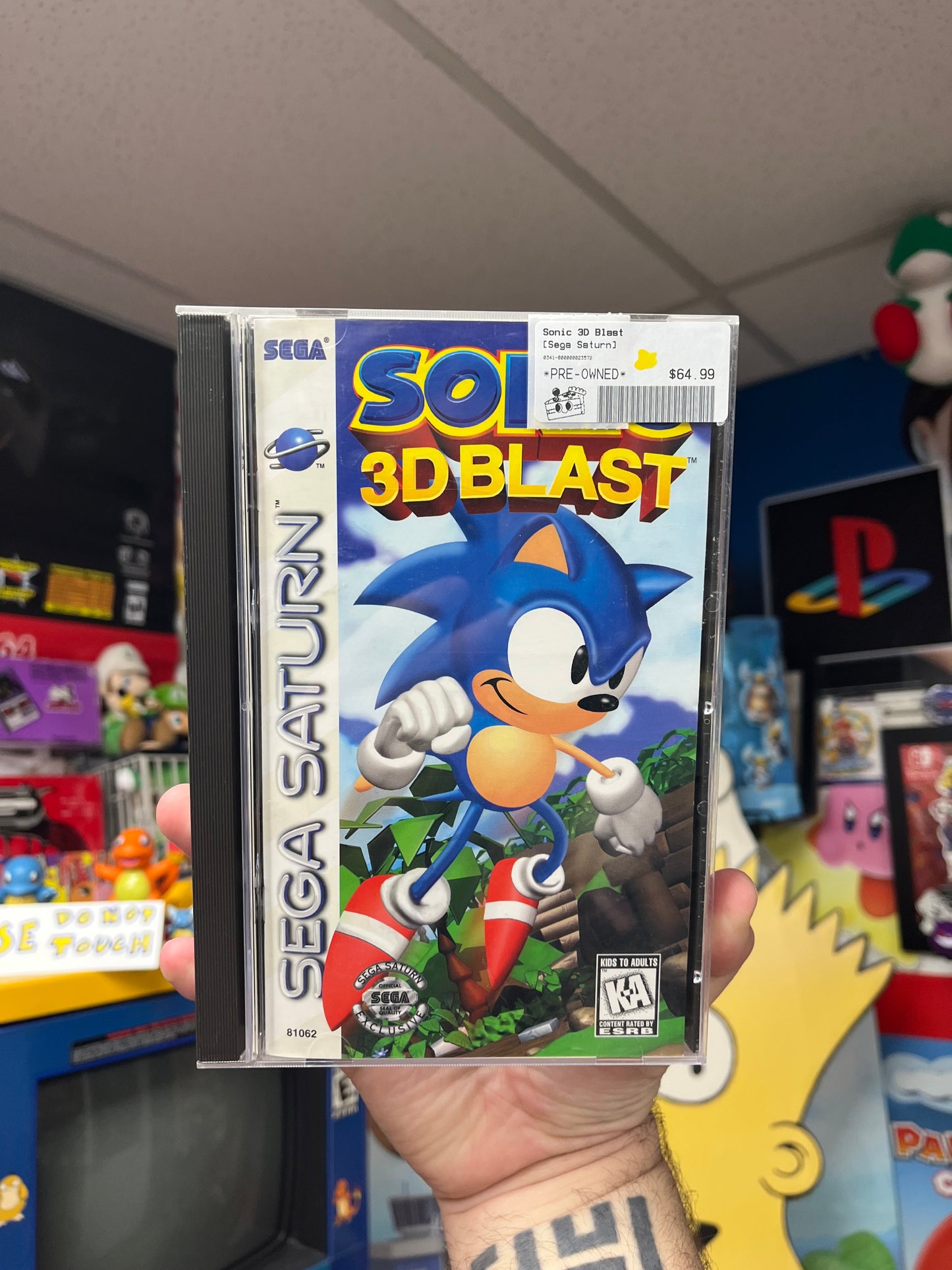 Sonic 3D Blast - Sega Saturn CiB
