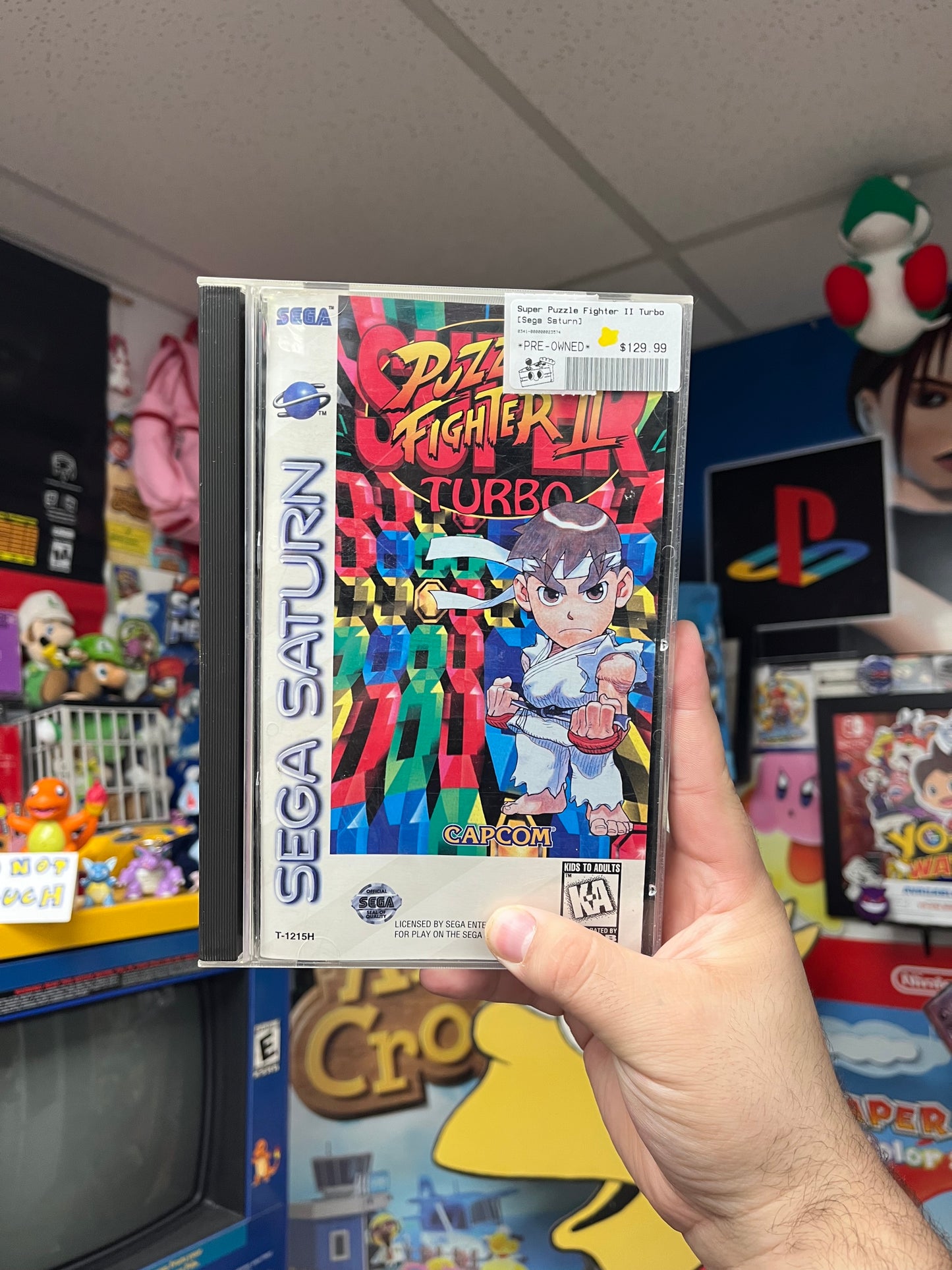Puzzle Fighter II Turbo - Sega Saturn CiB
