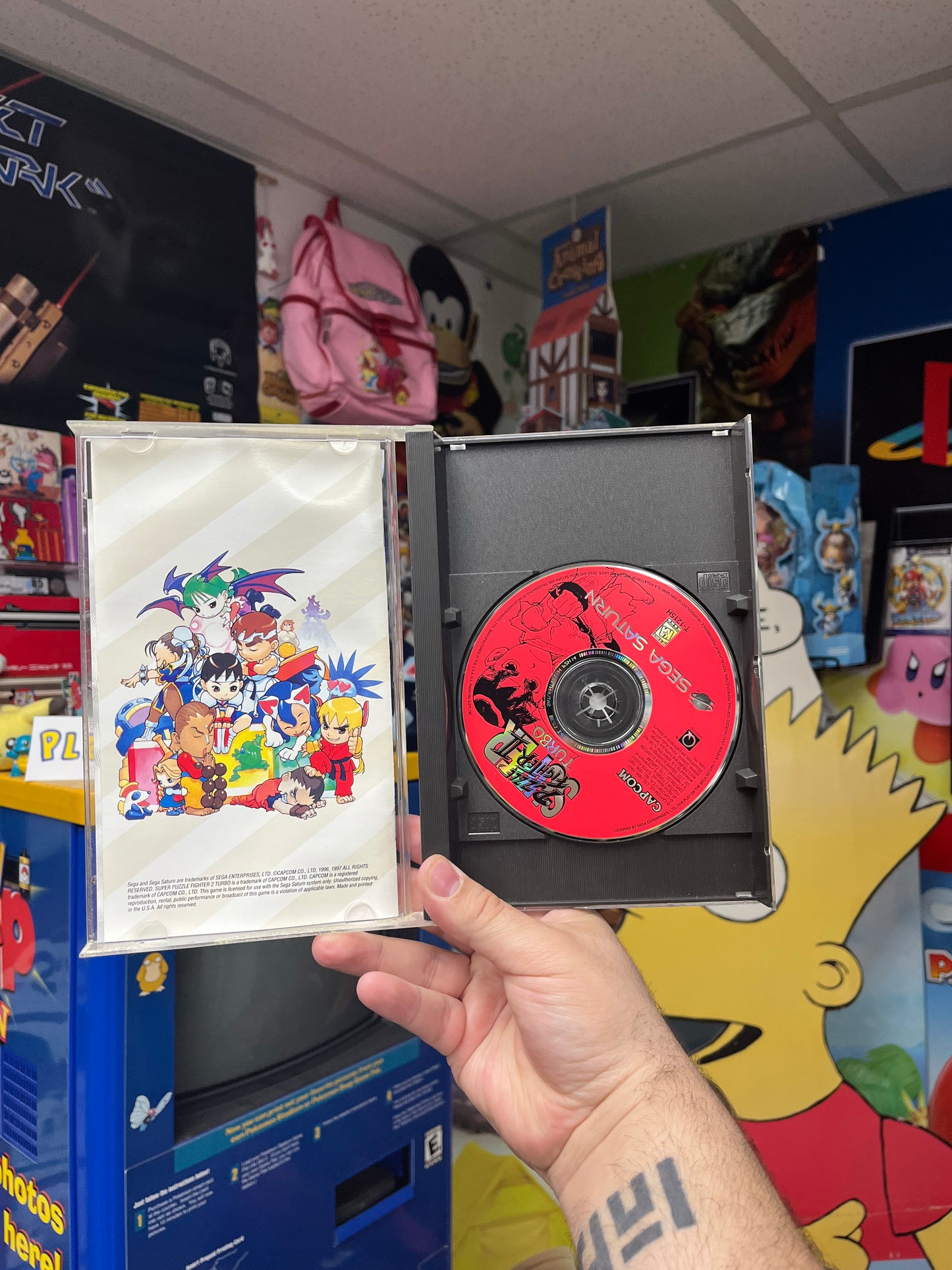 Puzzle Fighter II Turbo - Sega Saturn CiB