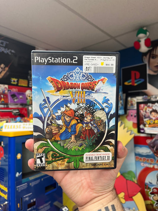 Dragon Quest VIII: Journey of the Cursed King - PS2 Boxed