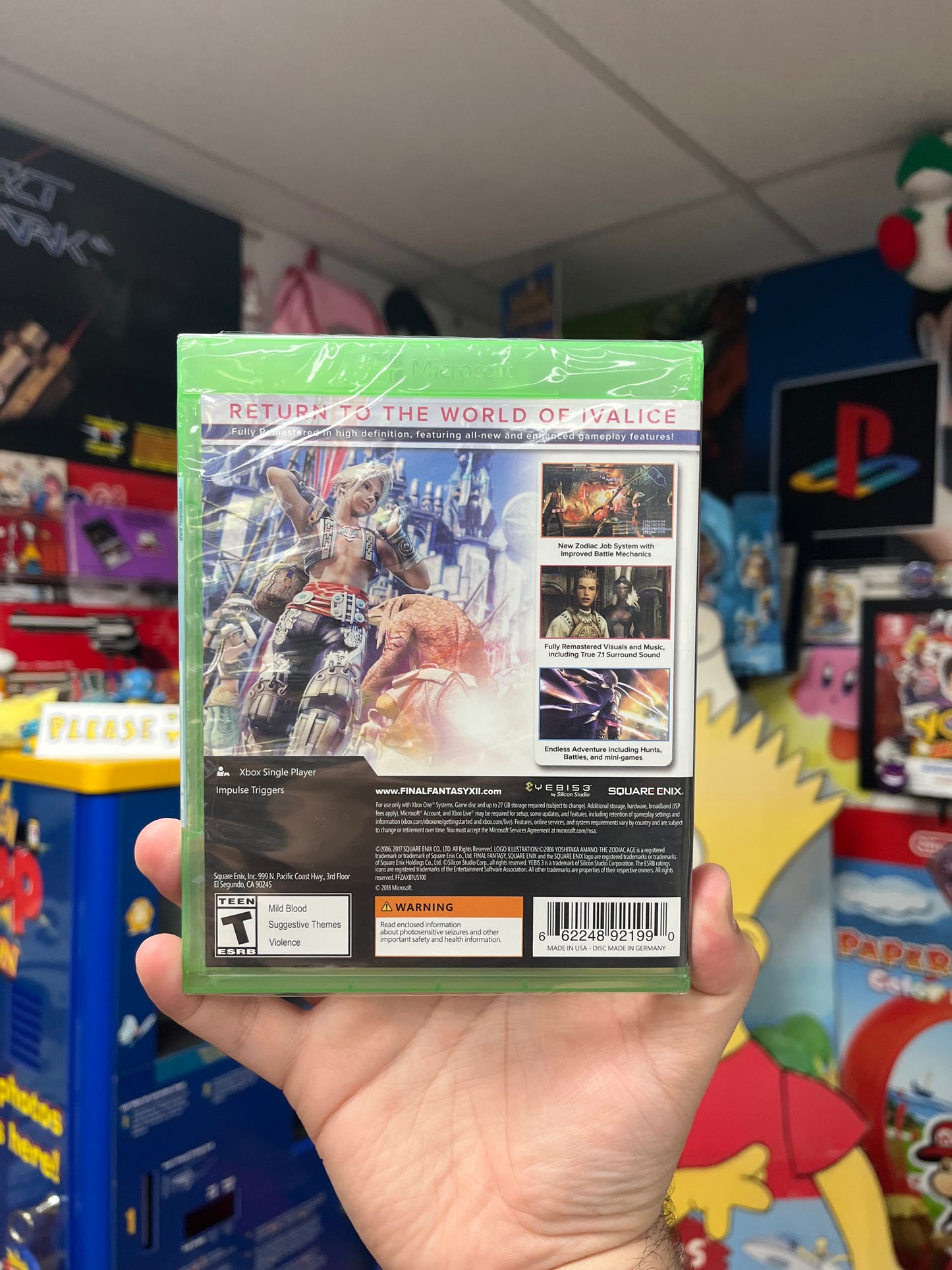 Final Fantasy XII: The Zodiac Age - Xbox One Sealed