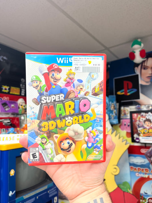 Super Mario 3D World [Not for Resale] - Wii U CiB