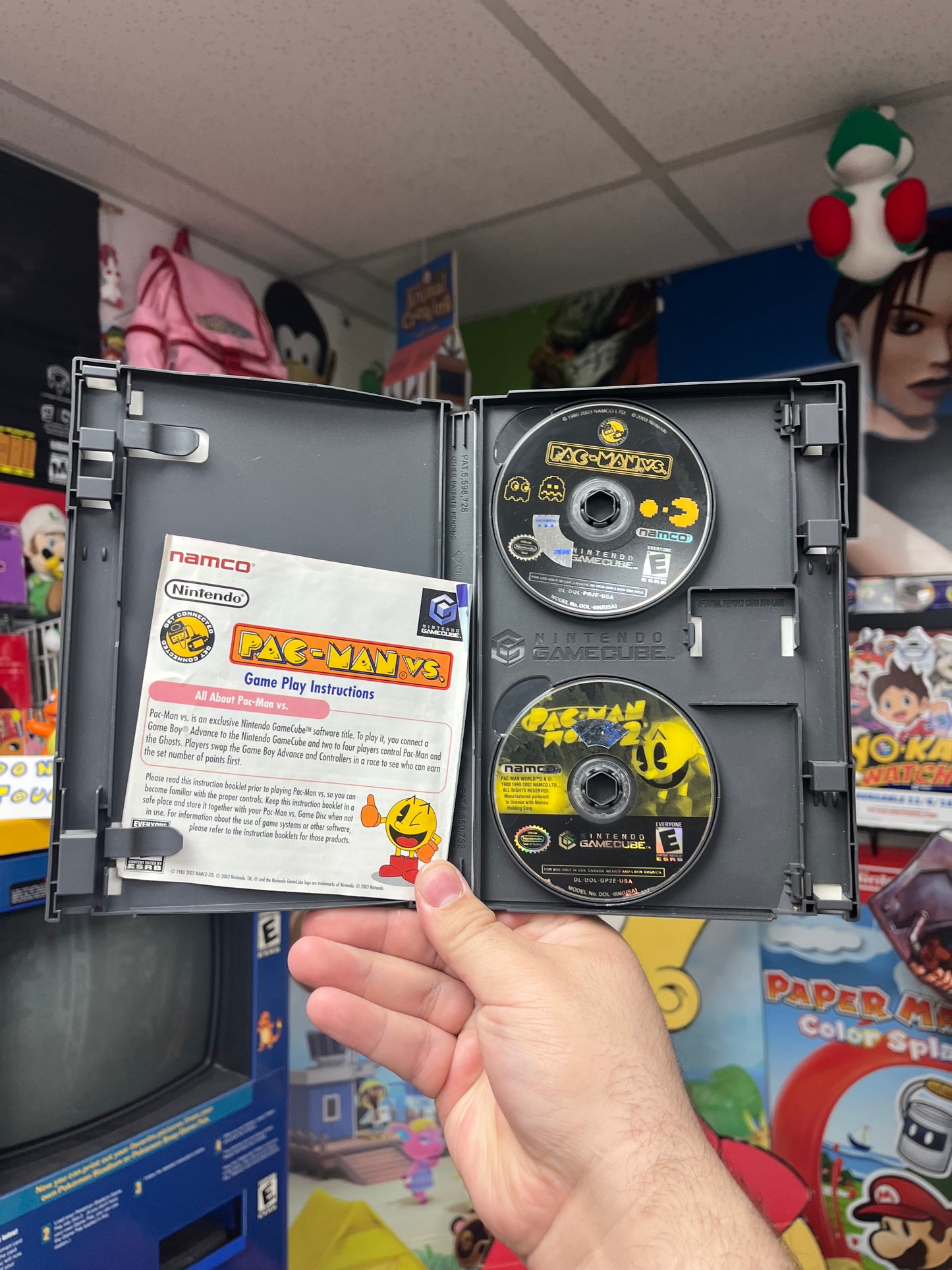 Pac-Man vs. & Pac-Man World 2 - GameCube CiB