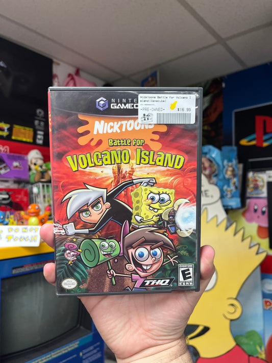 Nicktoons Battle for Volcano Island - GameCube CiB