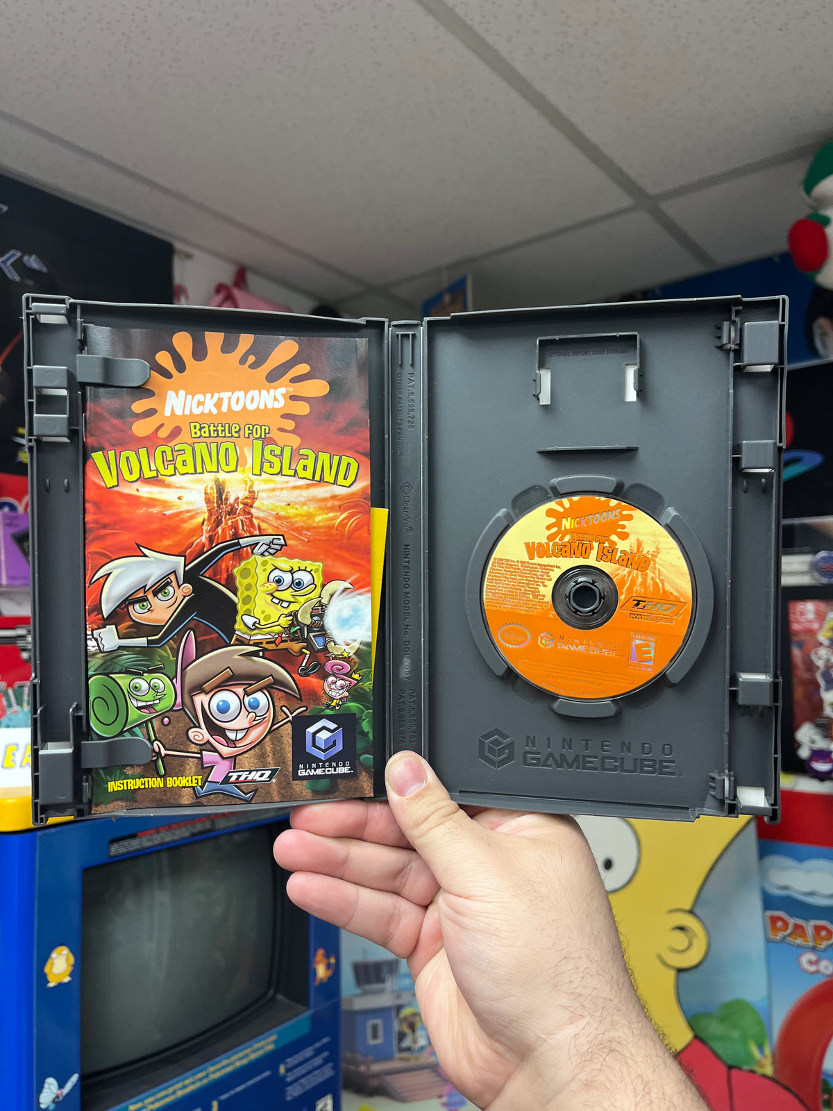 Nicktoons Battle for Volcano Island - GameCube CiB