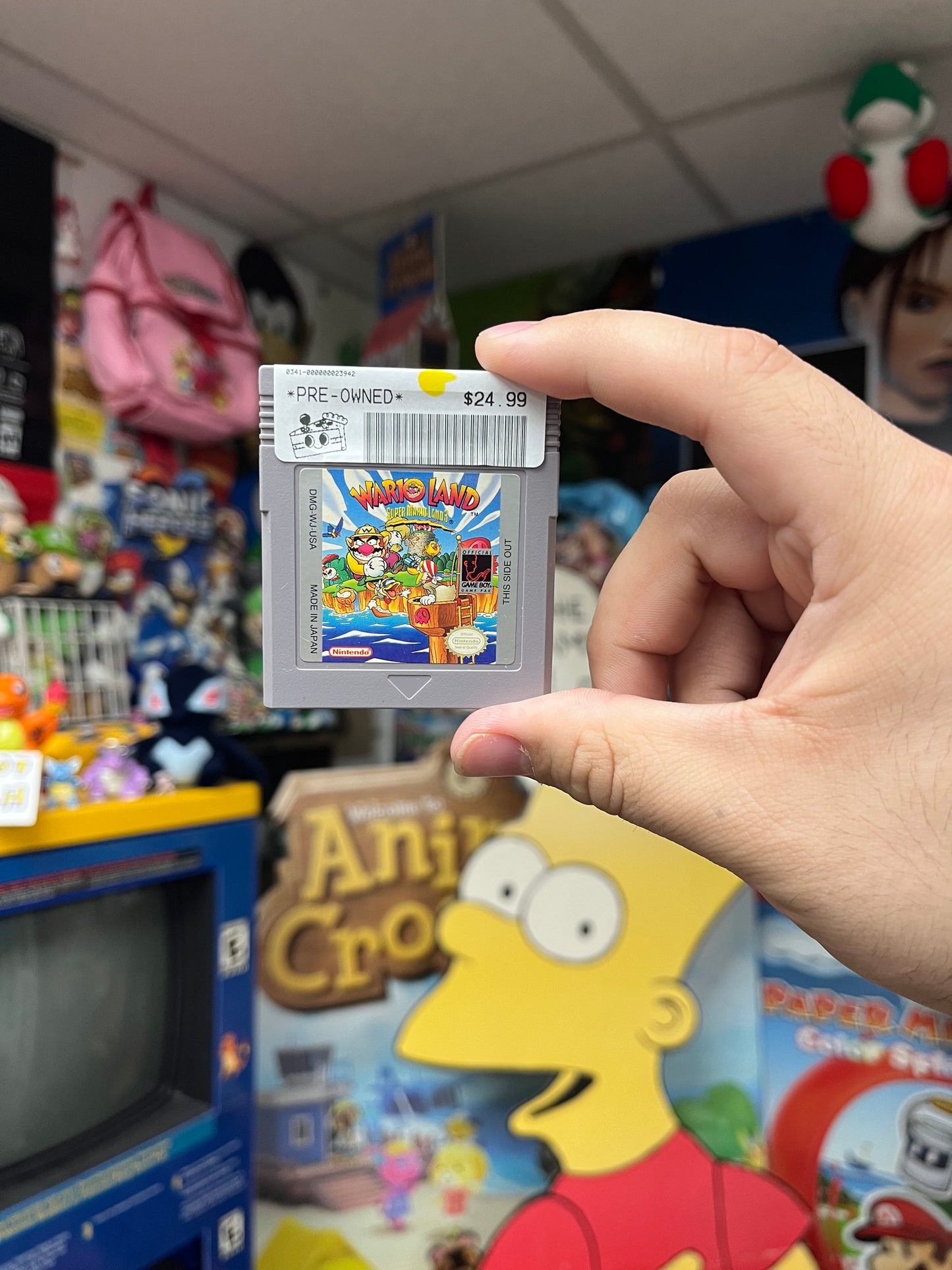 Wario Land: Super Mario Land 3 - GameBoy Loose