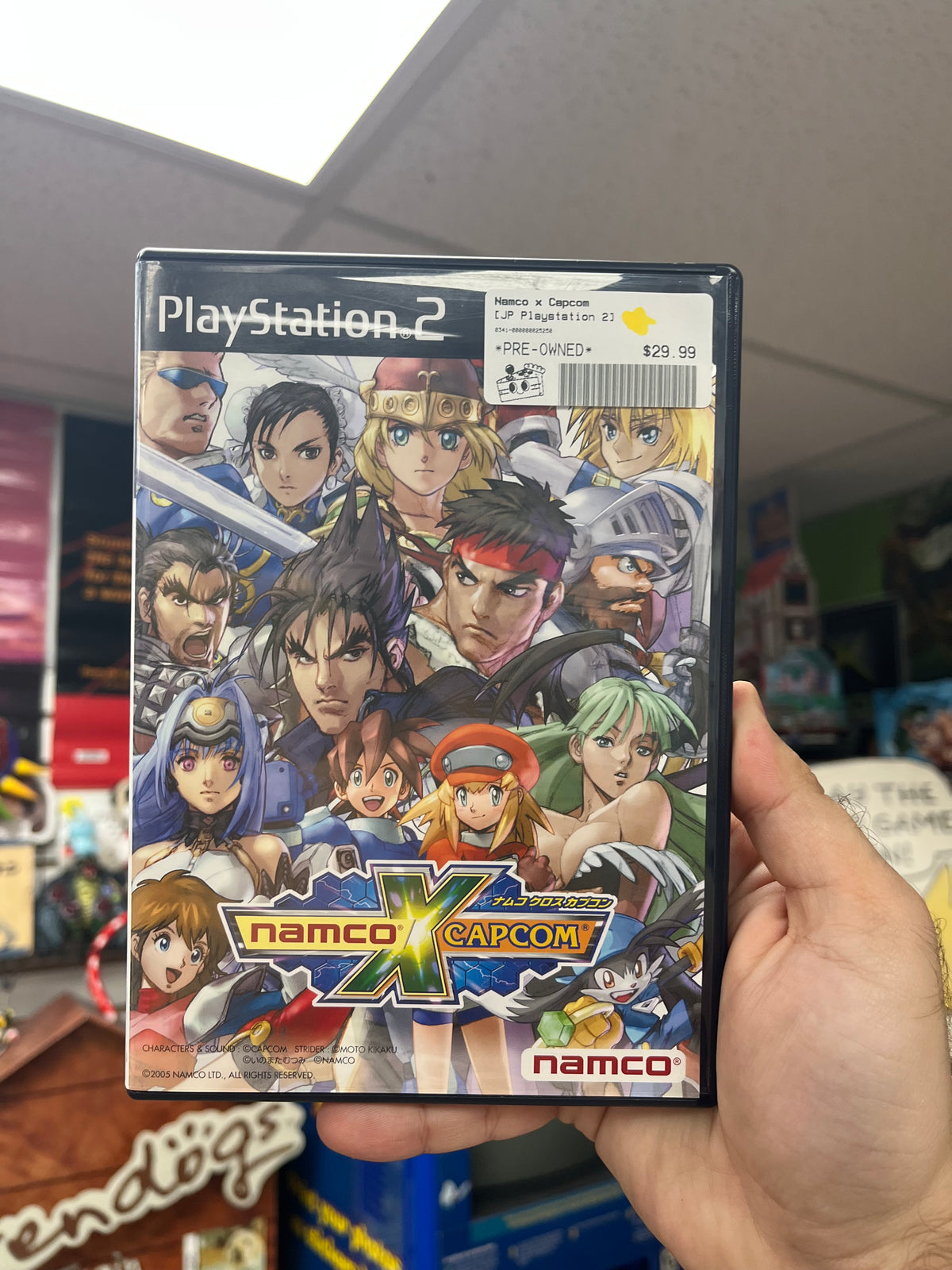 Namco x Capcom - JP PS2 CiB