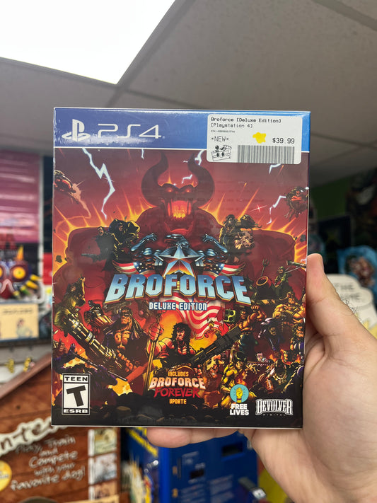Broforce [Deluxe Edition] - PS4 Sealed