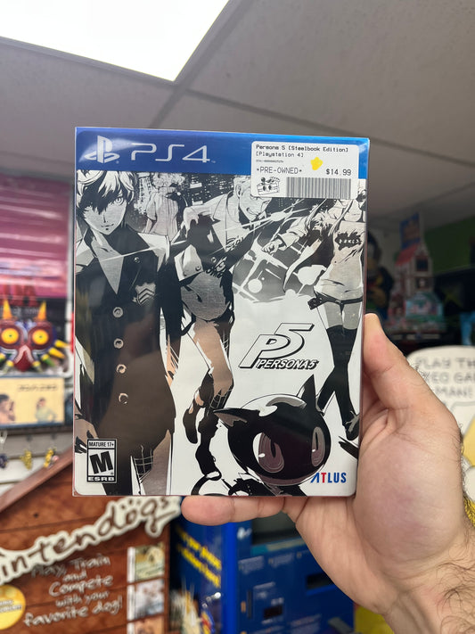 Persona 5 [Steelbook Edition] - PS4 CiB