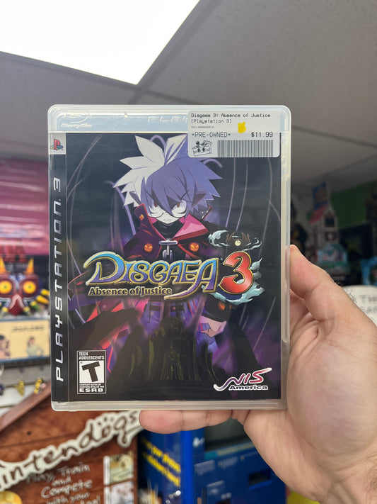 Disgaea 3: Absence of Justice - PS3 CiB