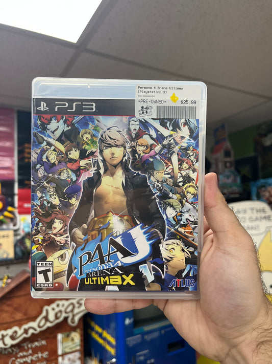 Persona 4 Arena Ultimax - PS3 CiB