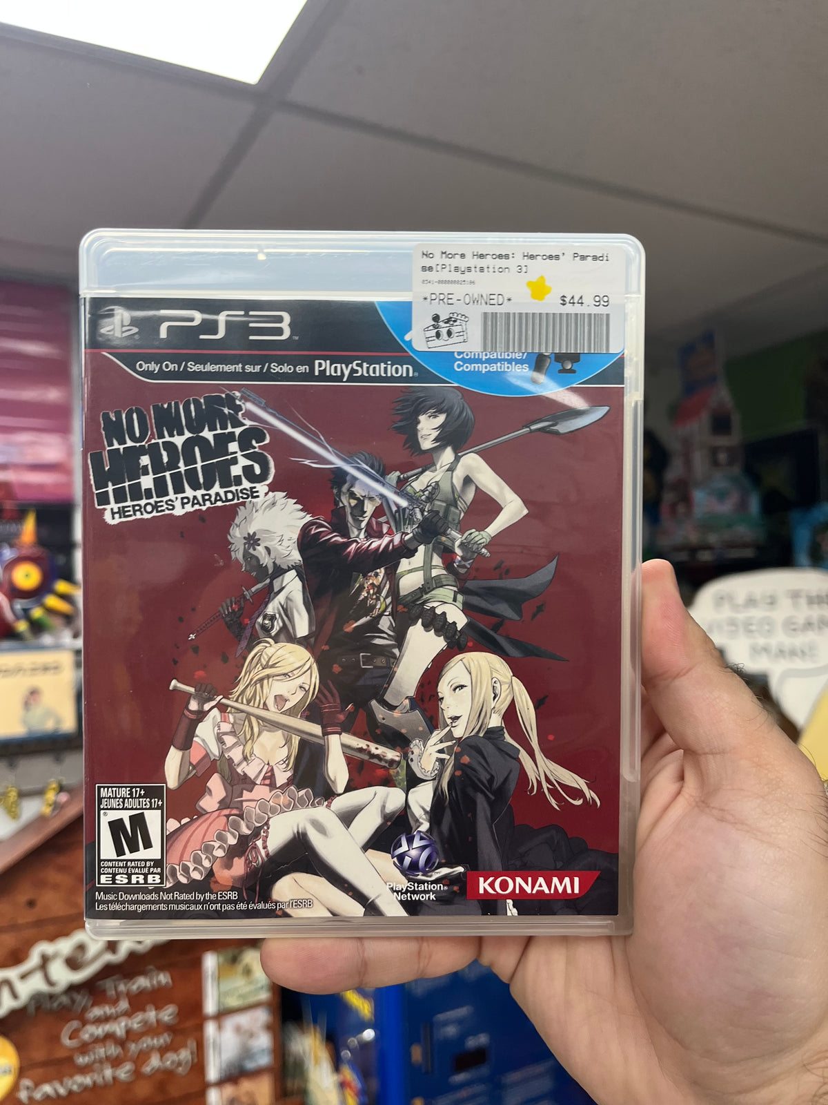 No More Heroes: Heroes' Paradise - PS3 CiB