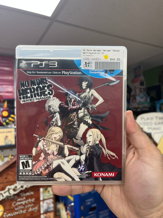 No More Heroes: Heroes' Paradise - PS3 CiB