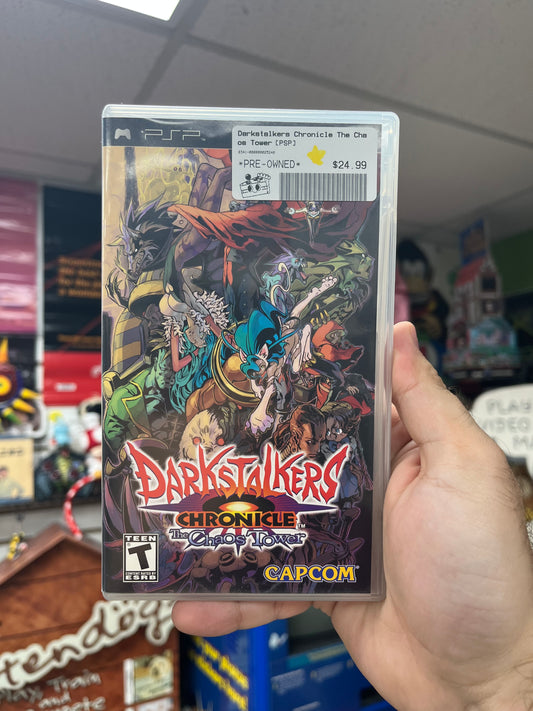 Darkstalkers Chronicle The Chaos Tower - PSP CiB