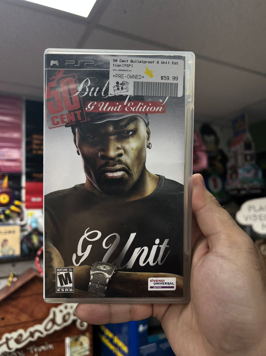 50 Cent Bulletproof G Unit Edition - PSP CiB