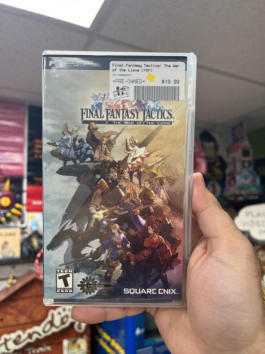 Final Fantasy Tactics: The War of the Lions - PSP CiB