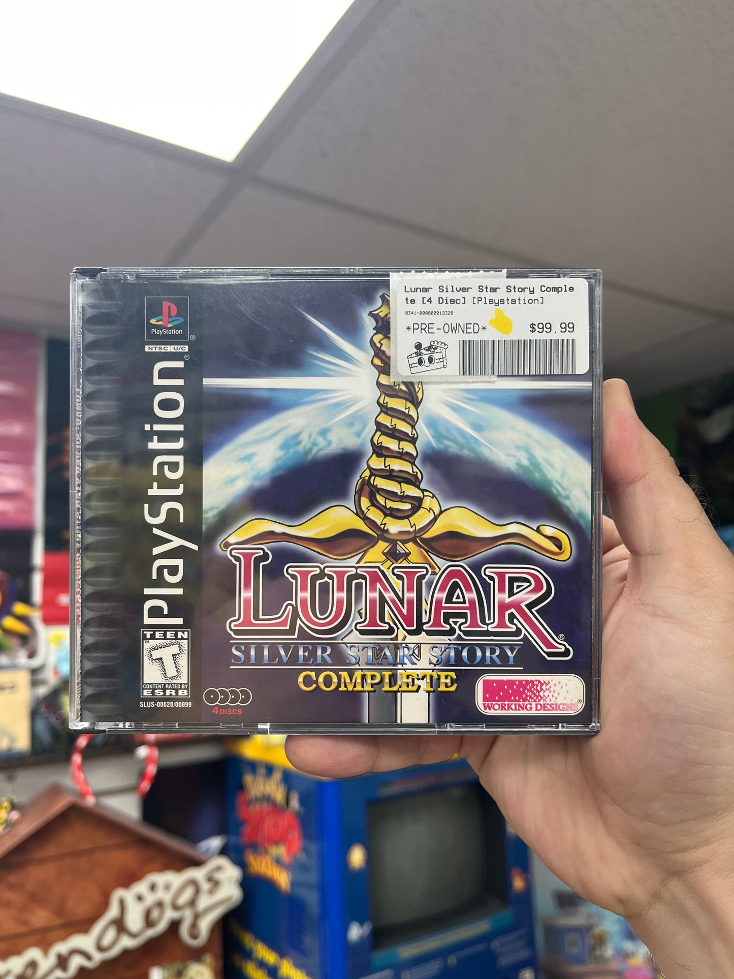 Lunar Silver Star Story Complete [4 Disc] - PS1 CiB
