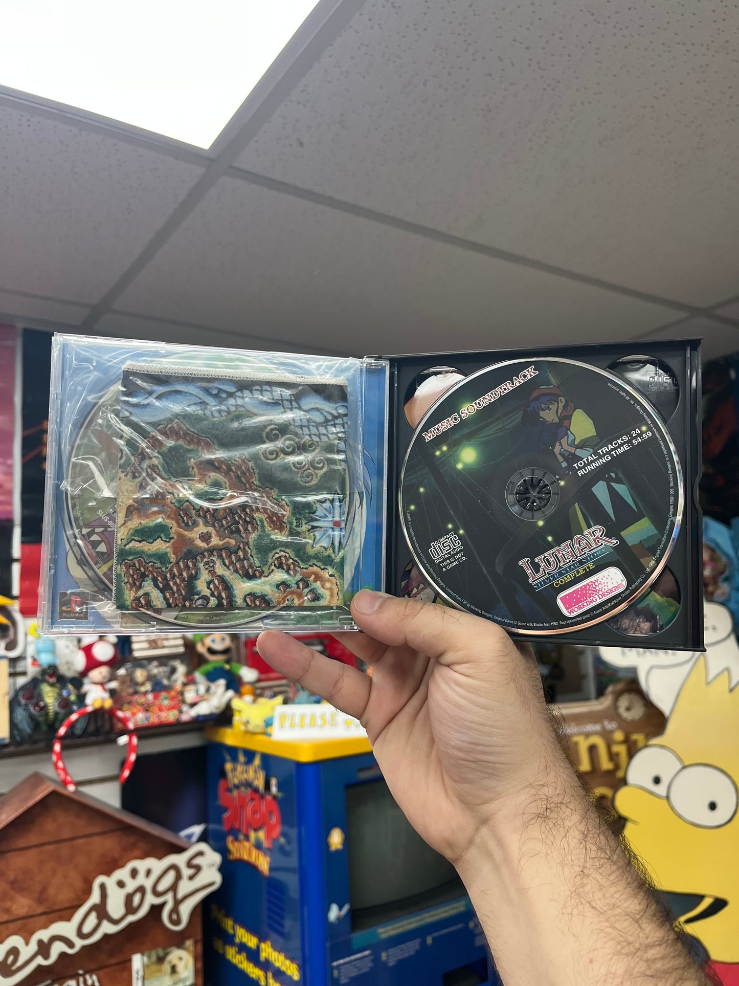 Lunar Silver Star Story Complete [4 Disc] - PS1 CiB
