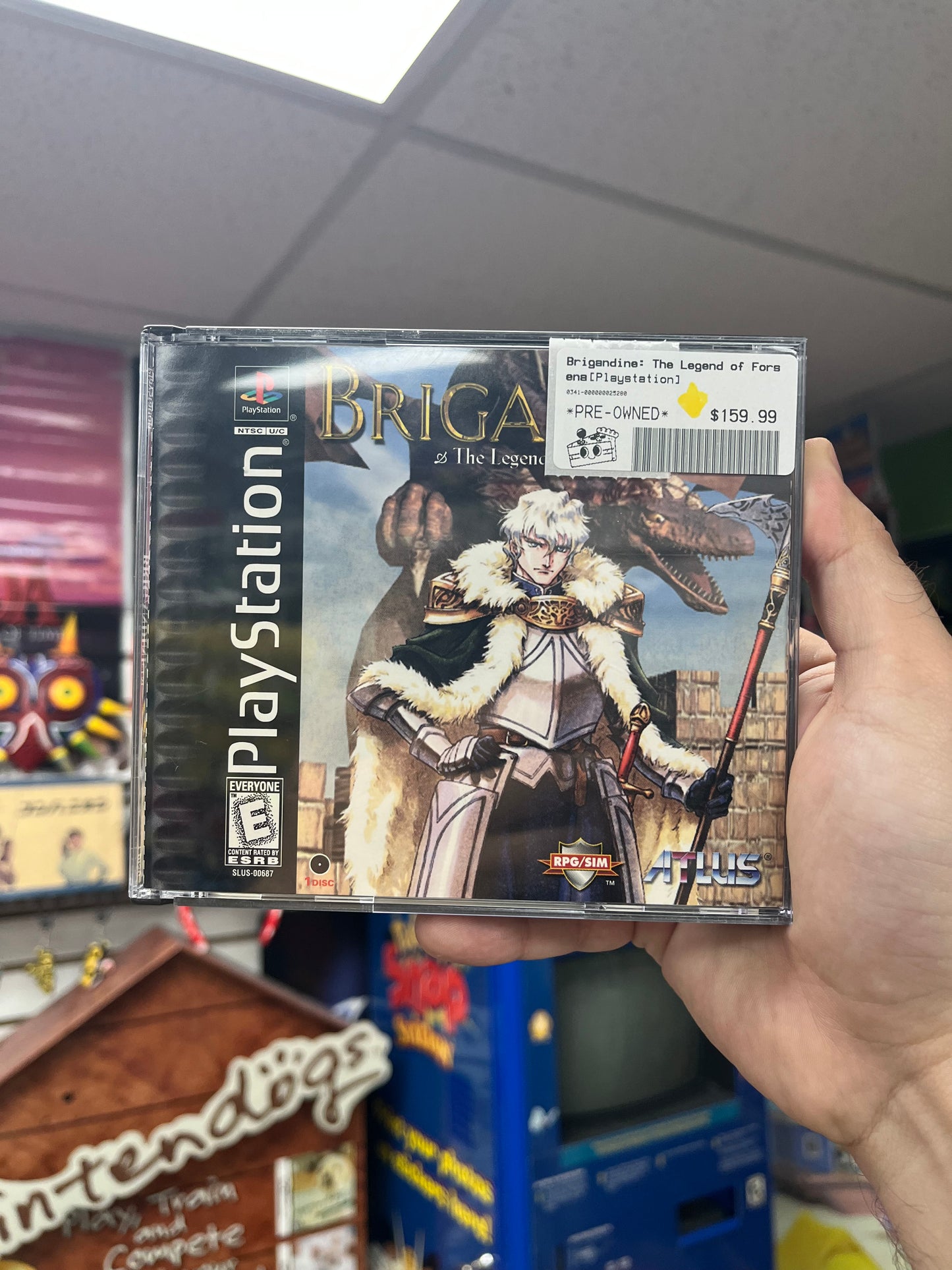 Brigandine: The Legend of Forsena - PS1 CiB