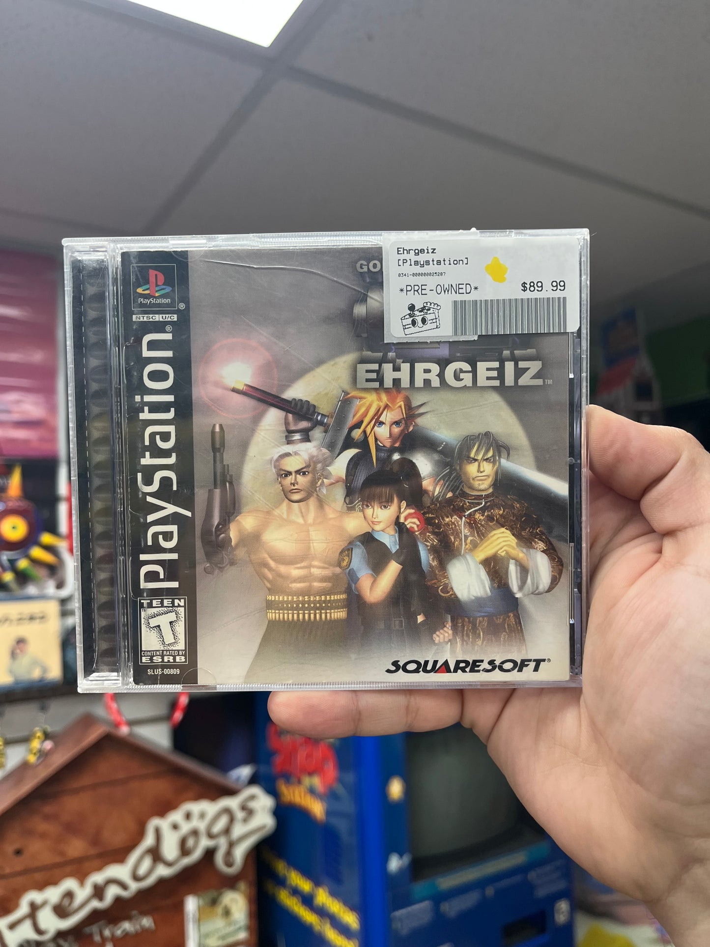 Ehrgeiz - PS1 CiB