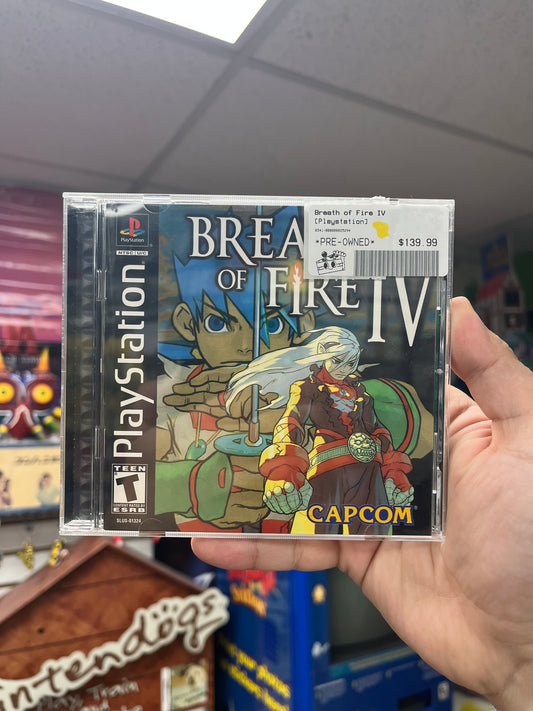 Breath of Fire IV - PS1 CiB