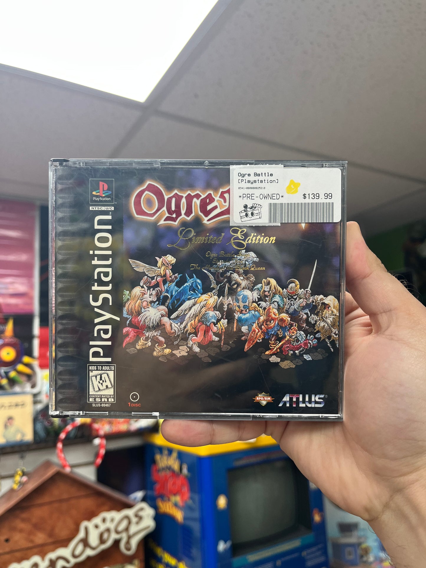 Ogre Battle - PS1 CiB